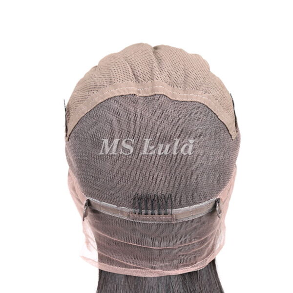 Virgin Human Hair Straight Transparent Full Lace Wigs - Image 9